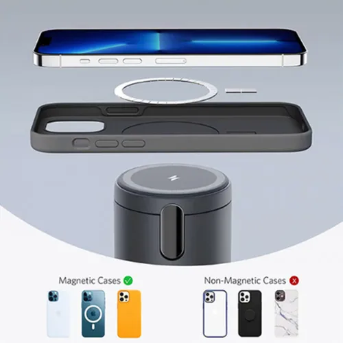 Anker 623 MagGo 2-in-1 Magnetic Wireless Charger