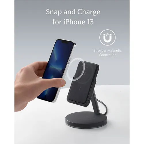 Anker 633 MagGo 2-in-1 Magnetic Wireless Charger