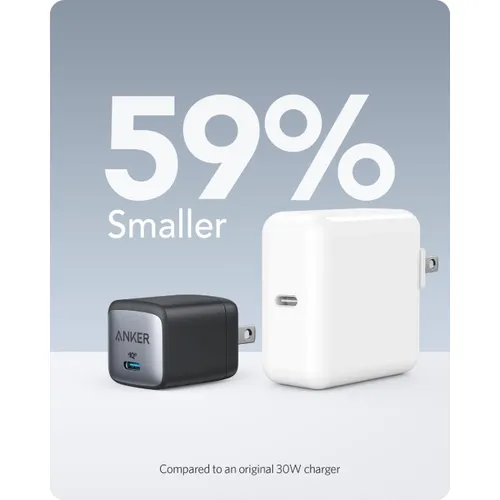 Anker 711 30W USB Type-C 3 Pin Charger (Nano II)