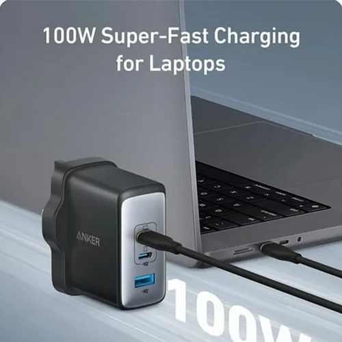 Anker 736 Nano II 100W 3 Pin Fast Charger