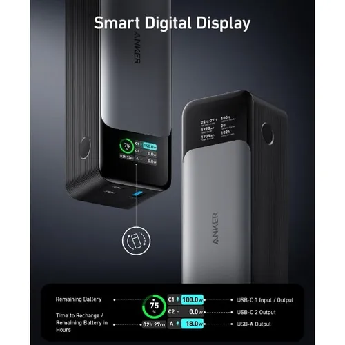 Anker 737 140W PowerCore 24K Power Bank