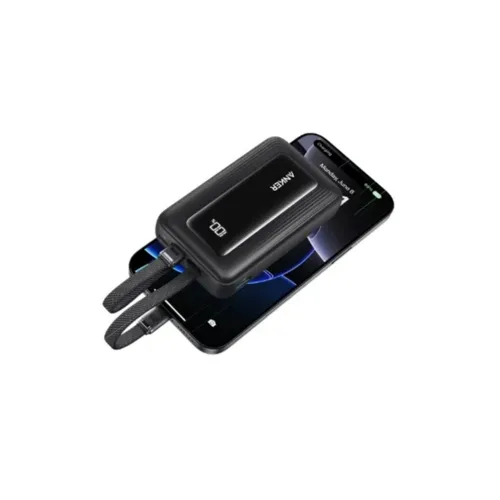 Anker A110LH12 35W 10000mAh Zolo Power Bank with Built-in Dual USB-C Cables