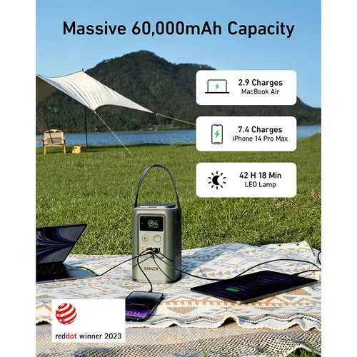 Anker A1294 548 87W 60000mAh Power Bank (PowerCore Reserve 192Wh)