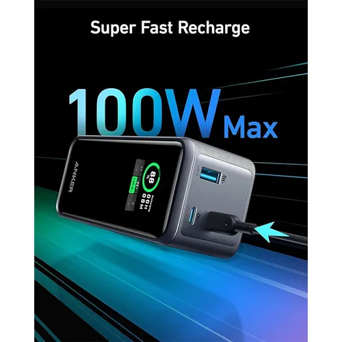 Anker A1336 Prime 200W 20000mAh Portable Smart Digital Display Power Bank