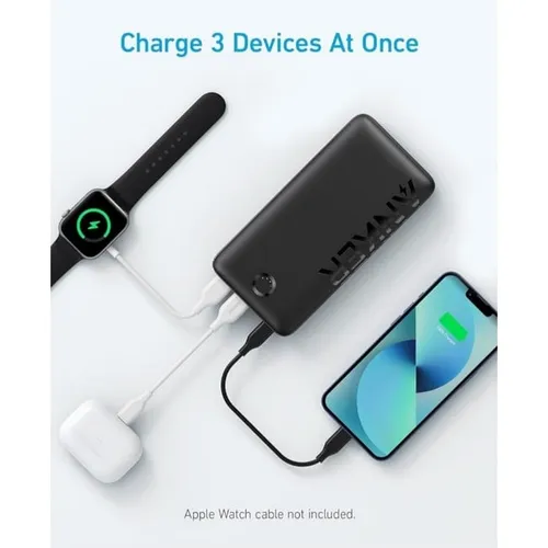 Anker A1367H11 15W 20000mAh Power Bank with USB Type-C Cable