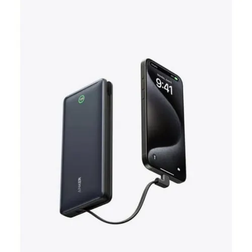 Anker A1387H11 Zolo 30W 20000mAh Power Bank with Built-in USB-C Cable