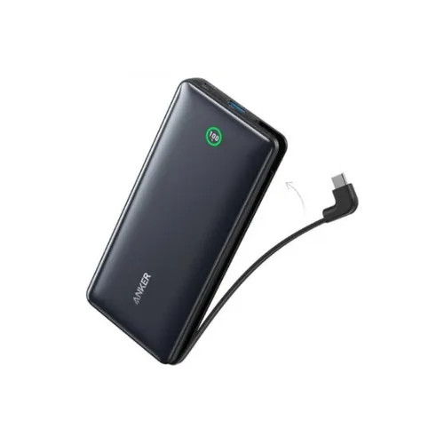 Anker A1387H11 Zolo 30W 20000mAh Power Bank with Built-in USB-C Cable