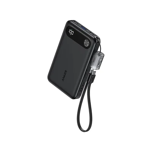 Anker A1388 22.5W 10000mAh Power Bank with Built-in USB-C Cable Lanyard