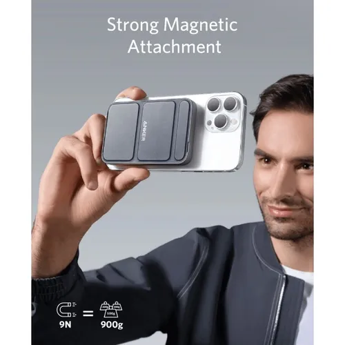 Anker A1614H13 622 Portable Magnetic 5000mAh Power Bank with Stand