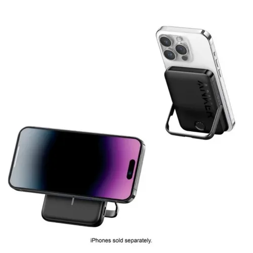 Anker A1618 322 MagGo 7.5W 5000mAh Wireless Magnetic Power Bank with Foldable Stand