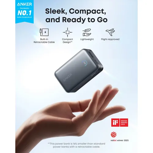 Anker A1638H11 45W 10000mAh Nano Power Bank