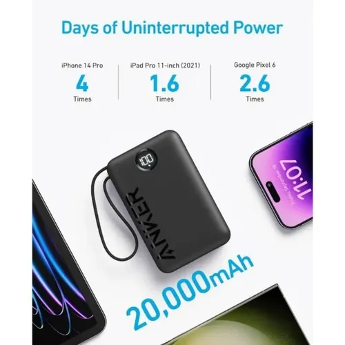 Anker A1647H11 22.5W PowerCore 20000mAh Power Bank
