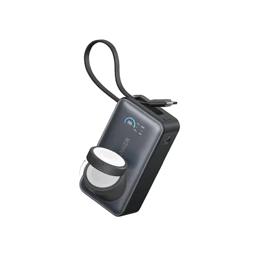 Anker A1657H11 1000mAh 30W Built in USB-C Cable Nano Power Bank