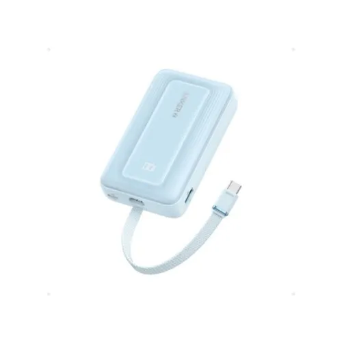 Anker A1688H31 Zolo 30W Portable Charger 10000mAh Power Bank with Built-in USB-C Cable