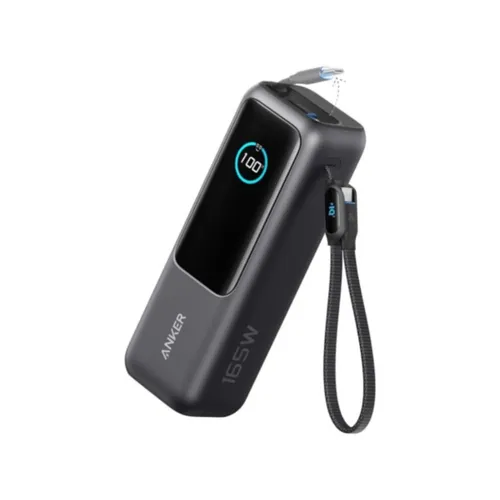 Anker A1695 165W 25000mAh Laptop Power Bank with Built-In and Retractable Cables
