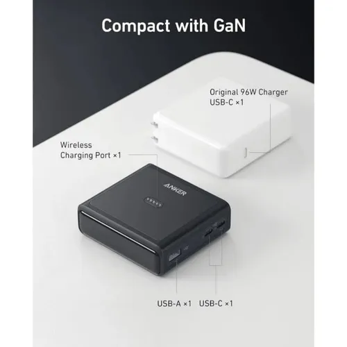 Anker A1902211 GanPrime 100W Fast Charging Base Power Bank