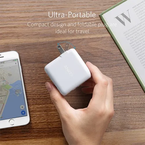 Anker A2023 PowerPort Elite 2 24W Dual Port Wall Charger