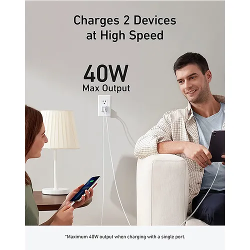 Anker A2038 521 2 Pin USB-C Charger (Nano Pro)