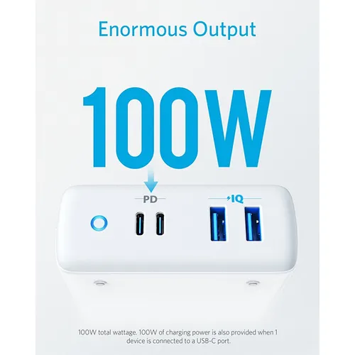 Anker A2041 PowerPort Atom PD 4 Super Powerful Charger with Power Delivery