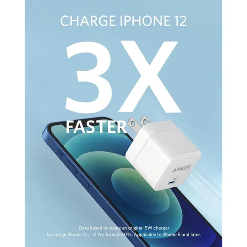 Anker A2149 PowerPort III 20W Cube Charger - UK