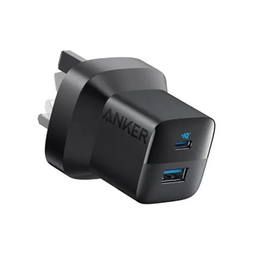 Anker A2331 Compact 33W USB-C + USB-A 2 Ports Dual-Device Charger with USB-C Cable