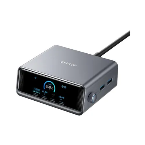 Anker A2345241 Prime Charger, 250W 6-Port GaN Charging Station