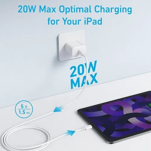 Anker A2347 20W 2 Pin USB-C Charger