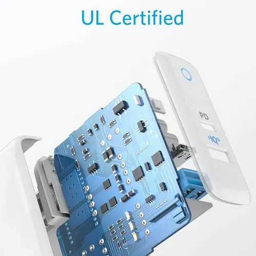 Anker A2636 PowerPort PD+ 2 Dual-Port High Speed 3 Pin Wall Charger