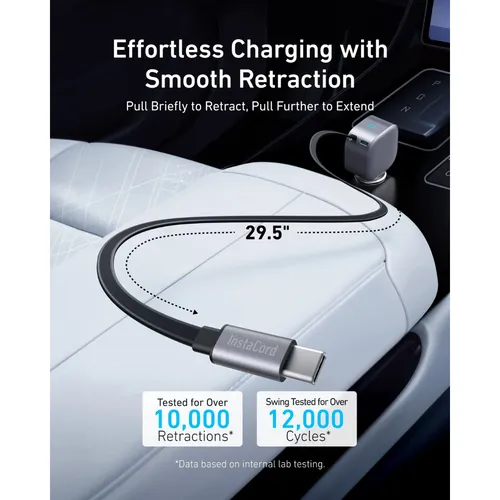 Anker A2738 Nano Clutter Free 75W USB-C Car Charger