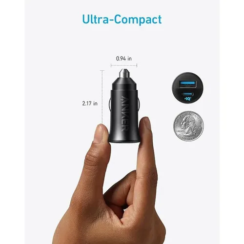 Anker A2741H11 PowerDrive 30W Dual Port with PPS Car Charger
