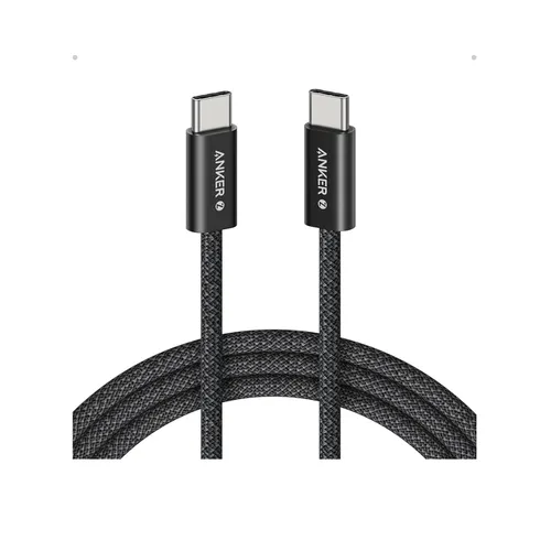 Anker A8060 Zolo 6ft 240W USB-C to USB-C Braided Cable