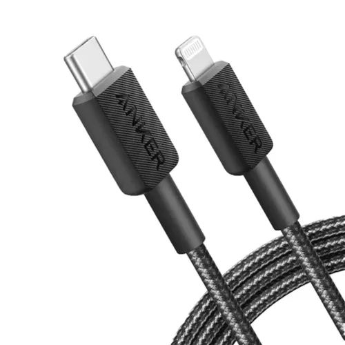Anker A81B6H11/H22 322 USB-C to Lightning 6ft 1.8m Braided Cable