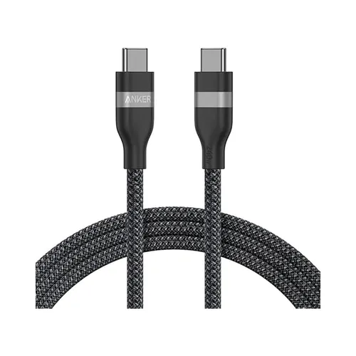 Anker A82E2H12 240W 6ft Upcycled-Braided USB-C to USB-C Cable