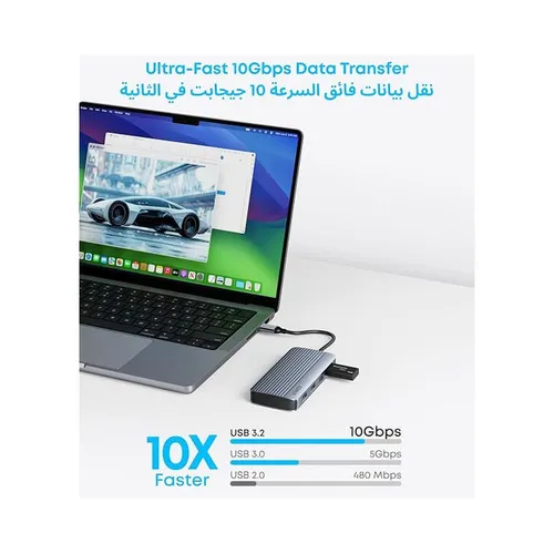 Anker A8374 7 in 1 Dual Display USB-C Hub Adapter