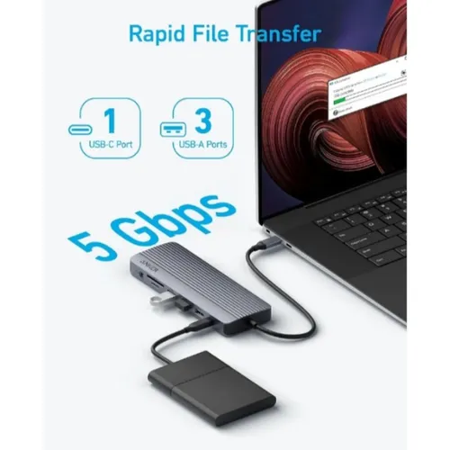 Anker A8389 14-in-1 Triple Display USB Hub Docking Station