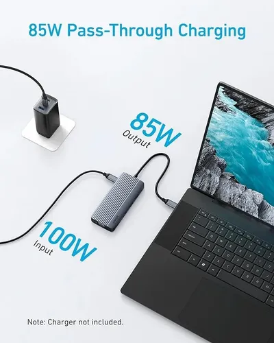 Anker A83C2HA1 USB-C Hub (10-in-1, Dual Display)