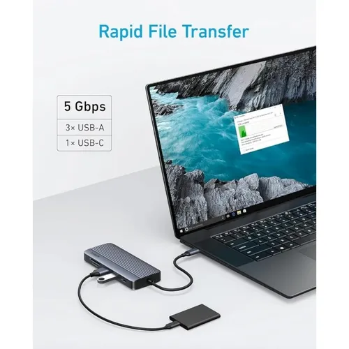 Anker A83C2HA110 10-in-1 Type-C Hub