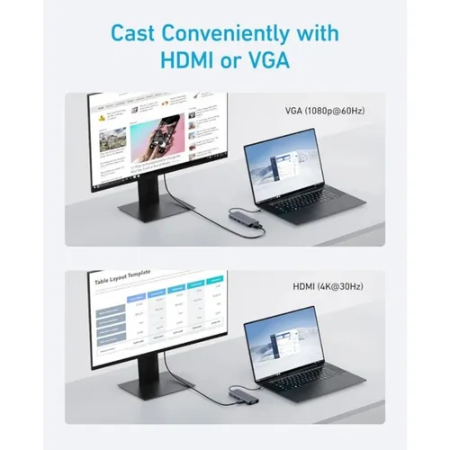 Anker A83C2HA110 10-in-1 Type-C Hub