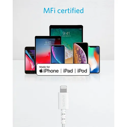 Anker A8618 PowerLine Select+ 6ft USB-C to Lightning Cable