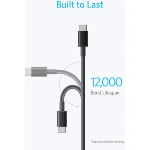 Anker A8752 60W Braided USB-C to USB-C 1M Cable