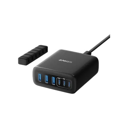 Anker Charger (112W, 6 Ports, GaN)