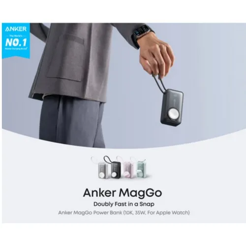 Anker MagGo A1657H11 35W 10000mAh MagSafe Wireless Power Bank
