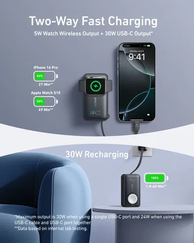 Anker MagGo Power Bank (10,000mAh, 35W)