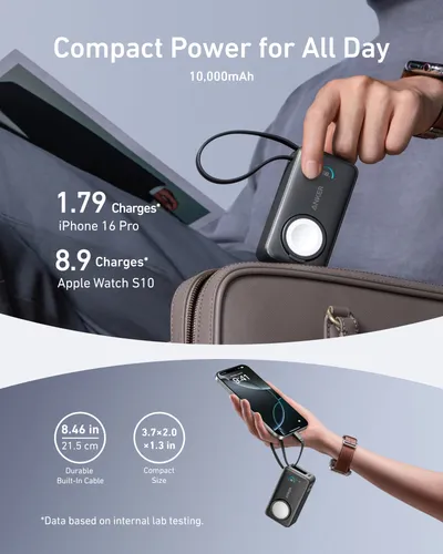 Anker MagGo Power Bank (10,000mAh, 35W)