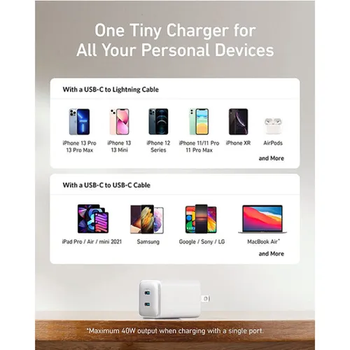Anker Nano Pro 521 40W USB-C Charger