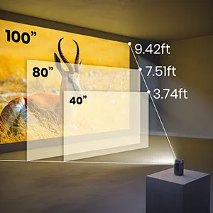Anker NEBULA Apollo 200 ANSI Lumens Portable Projector