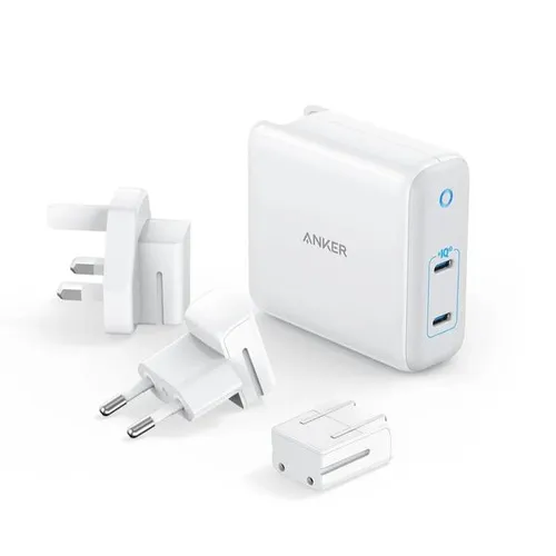 Anker Power Port 3 2-Port 60W Travel Charger A2629H11