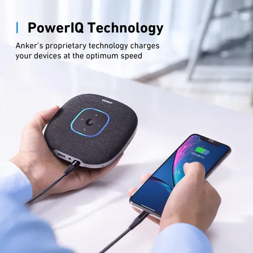 Anker PowerConf S3 A33020 Bluetooth and USB Speaker Phone