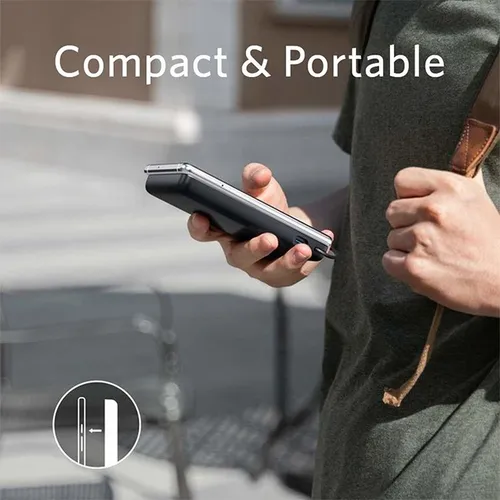 Anker PowerCore+ 10000mAh Power Bank with Built-in Type-C Cable