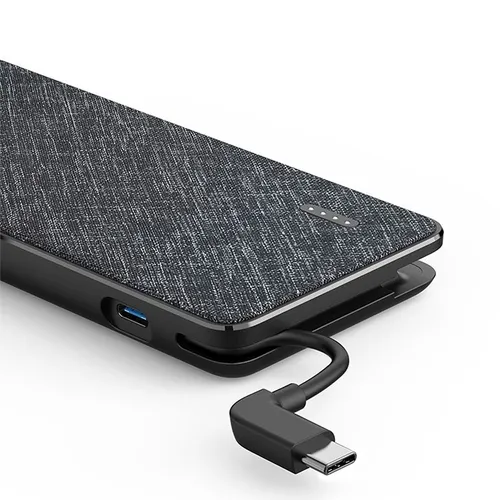 Anker PowerCore+ 10000mAh Power Bank with Built-in Type-C Cable